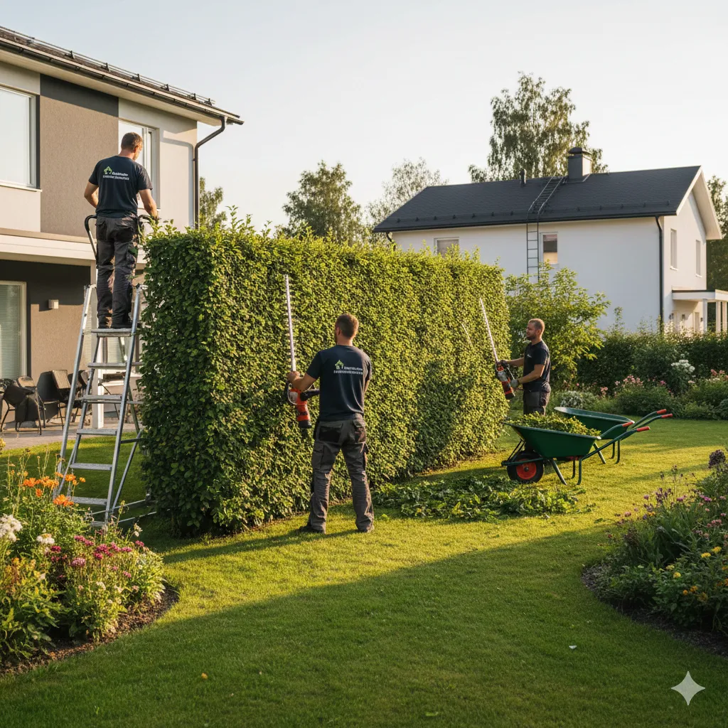 Ammattimainen pensasleikkauspalvelu