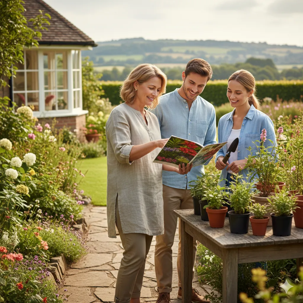 Puutarhakonsultointi ja kasvinvalinnan neuvonta