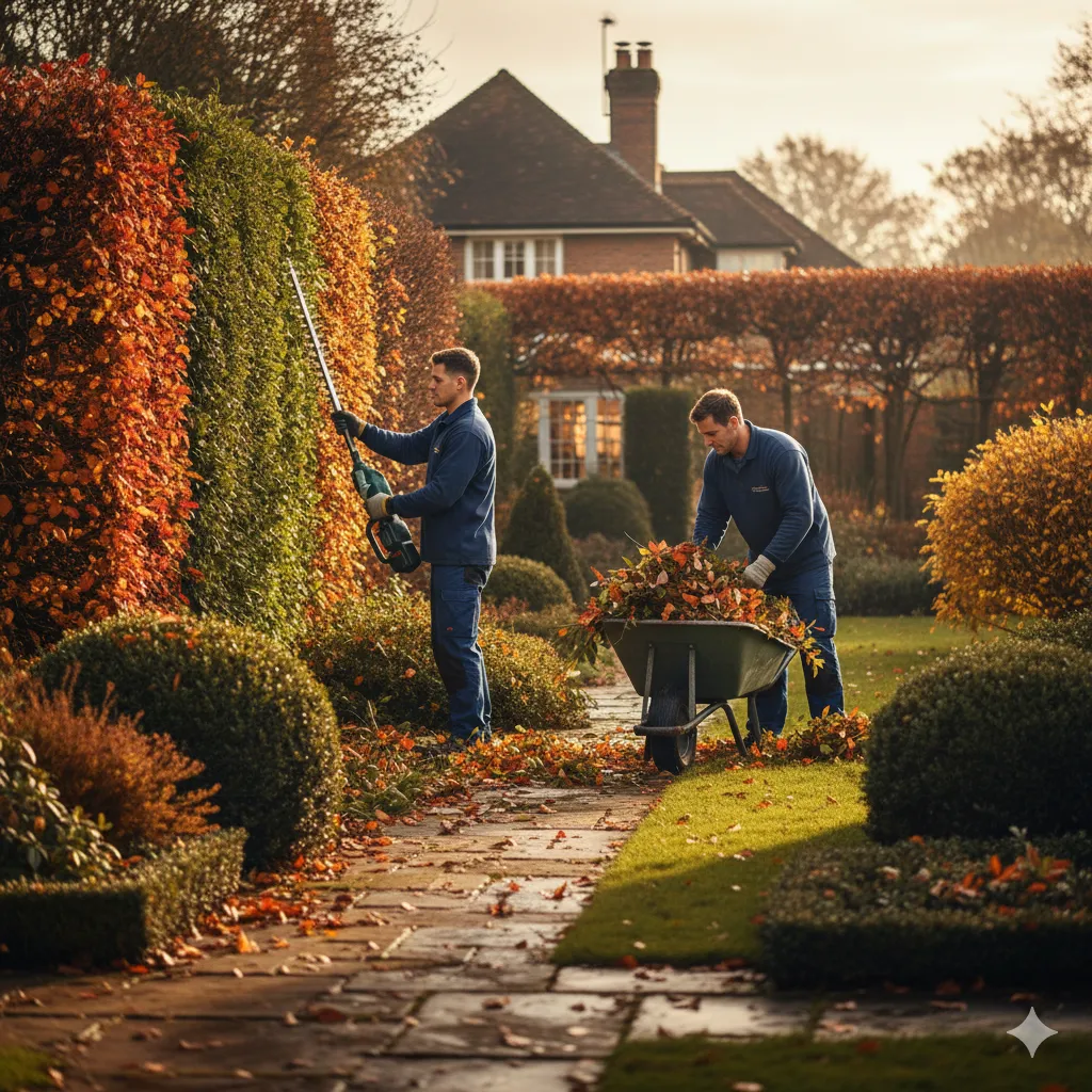 Kausiluonteinen pensasleikkauspalvelu